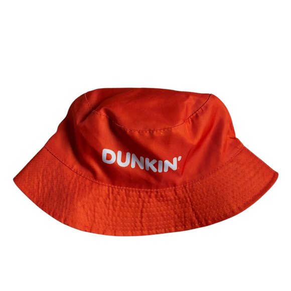 Dunkin' Donuts Reversible Bucket Hat (Orange / White) - Picture 4 of 4